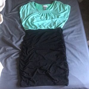 Sweet storm light blue form fitting dress